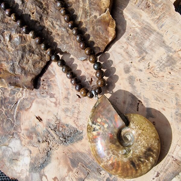 ammonitesz-fosszilia-nyaklanc