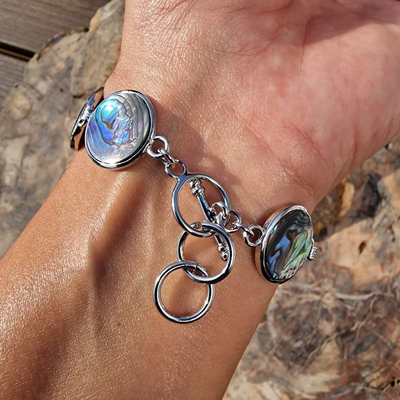 Abalone kagyló karkötő - Image 3