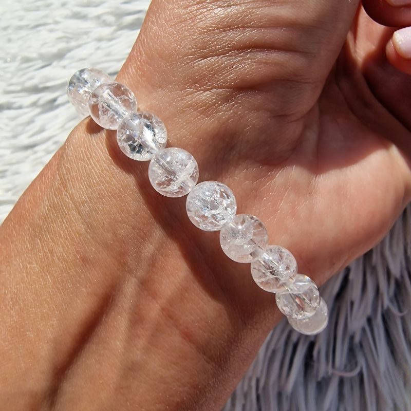 Hegyikristály karkötő zafírral - Image 3