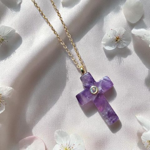 ametiszt-kereszt-nyaklanc