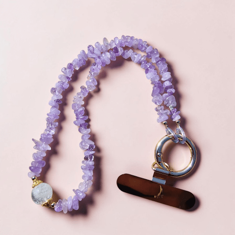 ametiszt-telefontarto-lanc