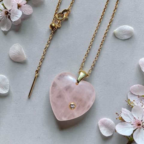 rozsakvarc-sziv-nyaklanc