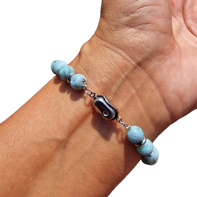 Larimar karkötő nuummittal - Image 3