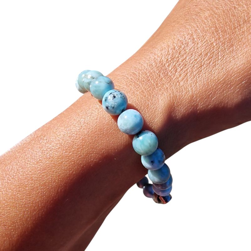 Larimar karkötő turmalin hengerrel - Image 2